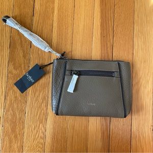 BOTKIER Soho Wristlet Bag, Olive Color, BRAND NEW, still wrapped up, never worn!